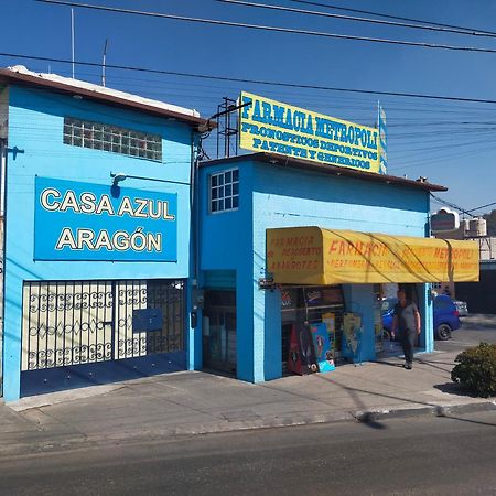 Casa Azul Aragon Hotell Mexico by Eksteriør bilde