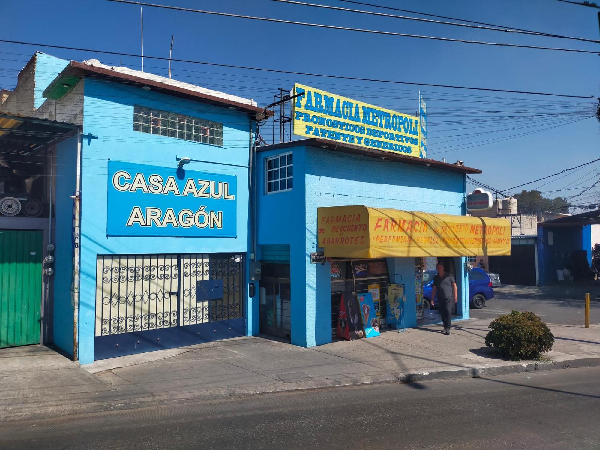 Casa Azul Aragon Hotell Mexico by Eksteriør bilde